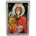 Икона Св. Богородица - Троеручица 32х21 см