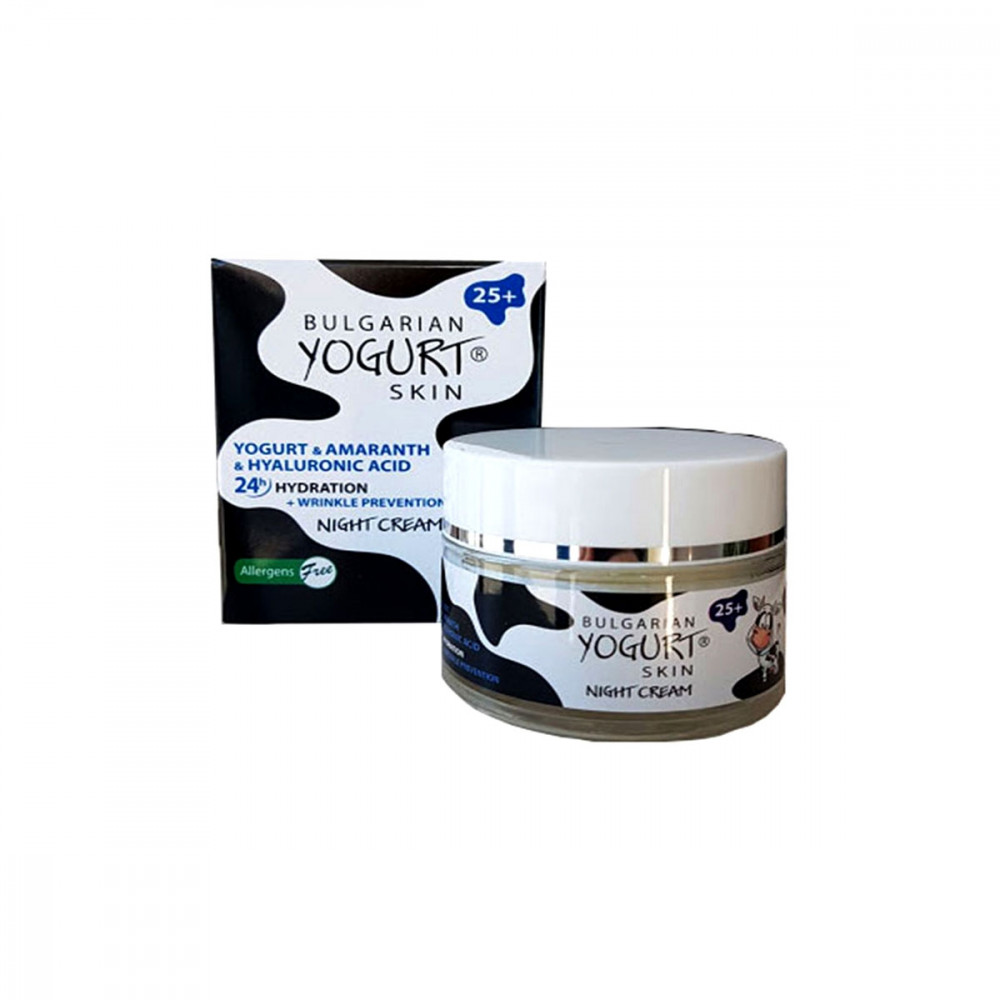 Нощен крем за лице - Bulgarian Yogurt
