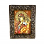Икона Богородица 17х21.5 см - Умиление
