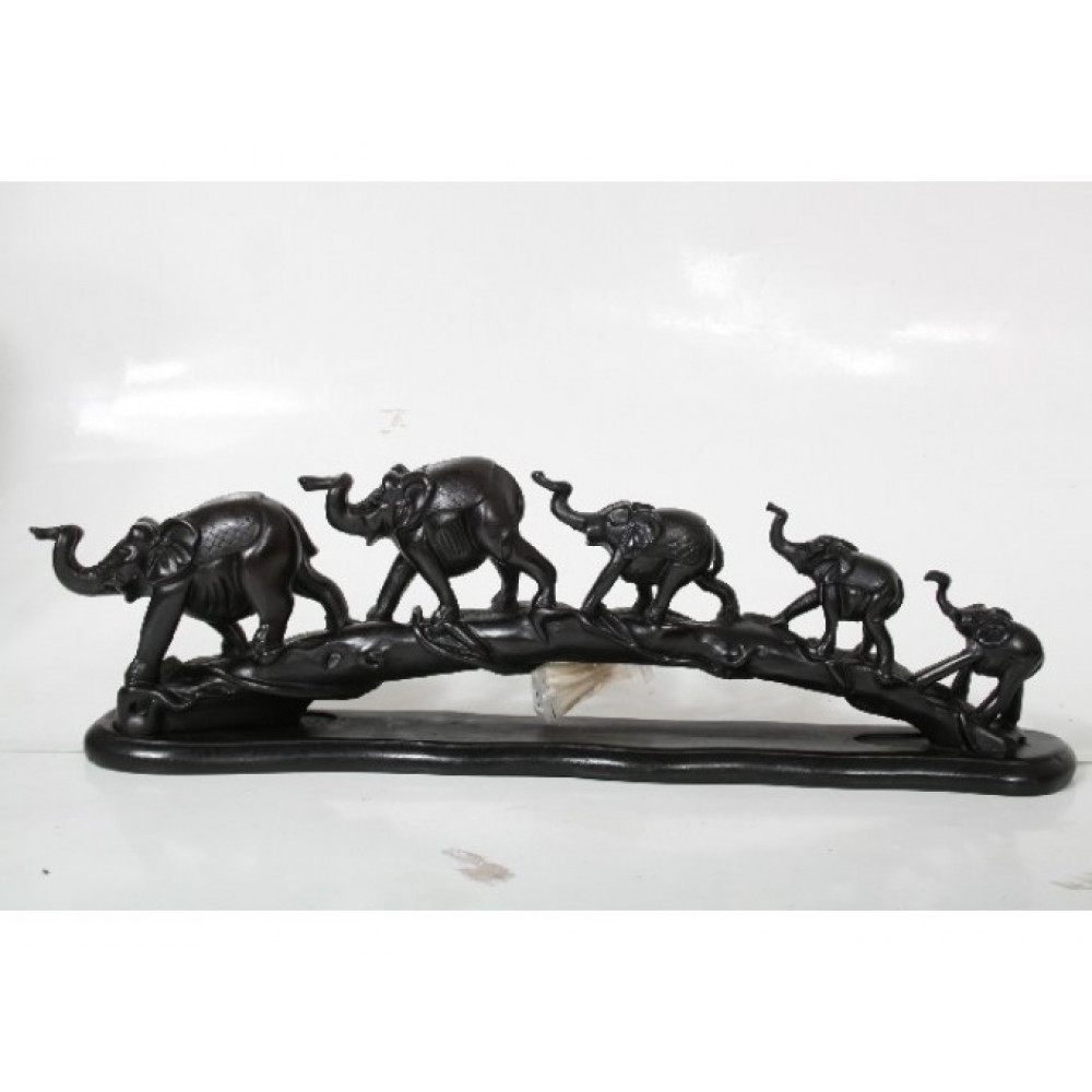 Декоративна статуетка - Слончета на мост