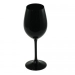 Комплект 6 броя чаши за вино 450 мл - Black