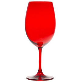 Комплект  6 чаши за вино червени  450 мл - Силвия
