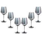 Комплект 6 бр чаши за вино 518 мл - Gray