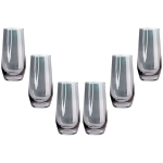 Комплект 6 бр чаши за вода 480 мл - Gray